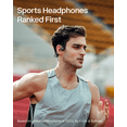 thumbnail image 4 of New Shokz OpenRun Pro 2 Mini - Open-Ear, Bone Conduction Sport Headphones - Sweat Resistant, Workout Headphones with 30ft Bluetooth - Secure, Comfortable Fit - Deep Bass and Smart Mic - SHOKZ App, 4 of 8