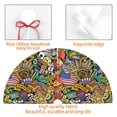 thumbnail image 3 of KLL 30" Christmas Tree Skirt USA 1 Xmas Tree Skirts Mat for New Year Xmas Holiday Party Indoor Outdoor Home Decoration, 3 of 5