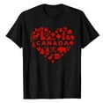 thumbnail image 5 of T-shirt Imprimé Fête du Canada pour Femmes, Manches Longues, Col Rond, Décontracté, Tendance, Confortable, Été, Sport, 5 of 5