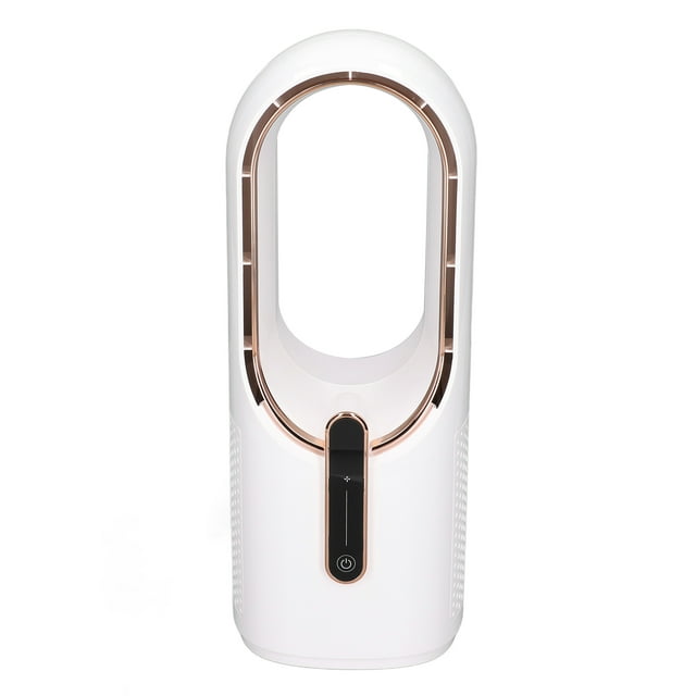 Bladeless Fan, Safe 3 Cooling Speed 5W USB Charging Desktop Fan for Bedroom for Office