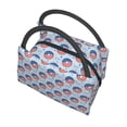 thumbnail image 5 of Vsdgher Donut with the USA Fag Print Insulated Reusable Bags with Sturdy Zipper and Handles, Foldable Totes for Hot or Cold Food Bring or Delivery, 5 of 8