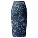 thumbnail image 5 of Gibobby faldas aesthetic pecho de cintura alta con estampado floral elegante diario para mujer(Azul marino, L), 5 of 5