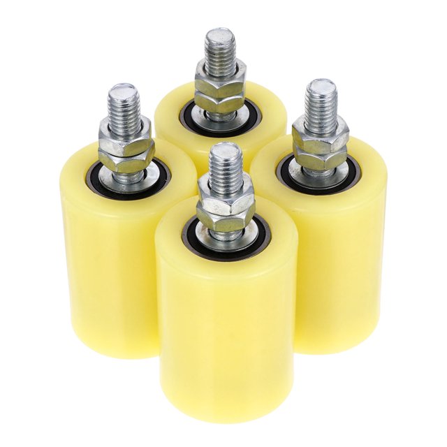 Nestingho 4Ud Polea Nylon Para Puerta Eléctrica Resistente Ideal Para Portones Y Persianas