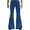 Blue, variant on 70S Outfits Bell Bottom Pants For Men,Mens Bell Bottom Jeans Flared Jeans Blue