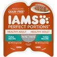thumbnail image 3 of (2 pack) Iams Perfect Portions Pate Tuna Recipe Healthy Adult Cat Food, 2.6 Oz Twin-Pack Tray, 3 of 9