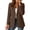 Brown, variant on Sriper Women's Professional Suit Jacket, Long Sleeve Blazer Coat with Pockets, Business Attire, Fall Work Outfits, Elegant Ladies Office Wear Bleiser Para Mujer Hot Pink XL
