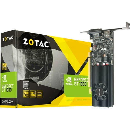 ZOTAC GeForce® GT 1030 2GB GDDR5 HDMI/DVI Low ProfileGraphics