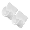 thumbnail image 6 of Beaupretty 2Pcs No Drilling Curtain Rod Holders Self Adhesive Wall Mount Clips, 6 of 8