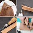 thumbnail image 5 of 12 Kit de PunzóN de Costura, PunzóN de Costura de Herramienta de Costura PunzóN de Costura de Mano con Agujas para DIY Suministros de Manualidades de, 5 of 5