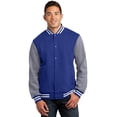 thumbnail image 1 of Chaqueta Letterman de forro polar Sport-Tek®. ST270 deporte-tek ST270, 1 of 1