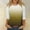 Gold, variant on qelini T-shirts for Women with Round Neck School Season Solid Color 3/4 Sleeved Gradient Printed Loose Casual Daily Wearing Basic Tops Juniors Summer Comfortable 1Pack Blue S
