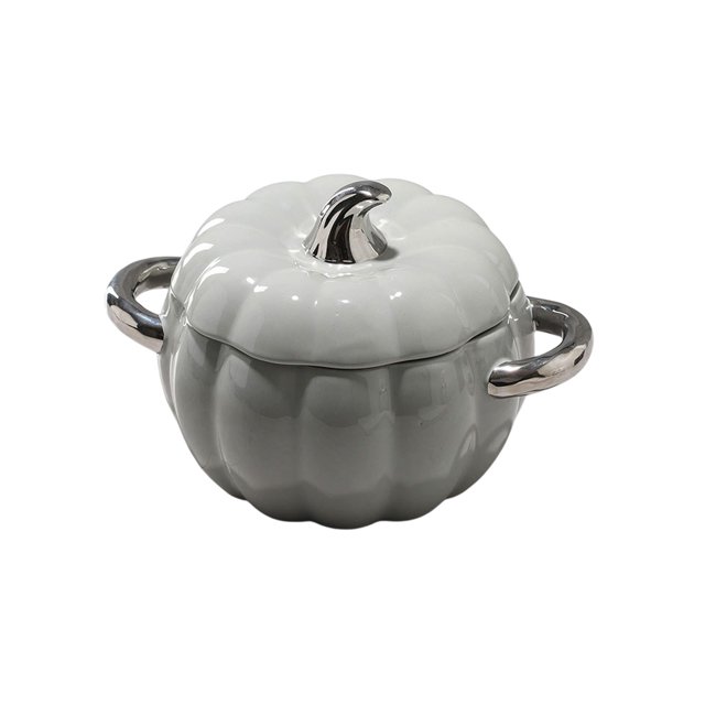 Cuencas con Tapas Cuenca de Sopa de Cerámica 1800Ml con Tapa Cuenca de Sopa en Forma de Calabaza Cuencas de Sopa con Tapas