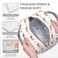 thumbnail image 3 of Easygdp Dachshund Dog Puppy Bolsa de Almuerzo Insulada Grande, Forro de Aluminio, Diseño Espacioso, a Prueba de Fugas, Ideal para Trabajo, Picnics, Viajes y Actividades al Aire Libre, 3 of 6