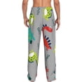 thumbnail image 3 of Daiia Cute Dinosaur Men's Sleep Pant with Pockets and Drawstring,Pajama Pants-X-Large, 3 of 9