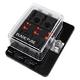 thumbnail image 1 of 6-Way Blade Fuse Box Block Holder LED Warning Indicator for Car Boat Marine RV Truck DC 10-32V, 1 of 6