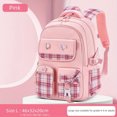 thumbnail image 1 of Cute & Lightweight Waterproof Bow Decor Casual Backpack - Large Capacity School Bag, 1 of 5