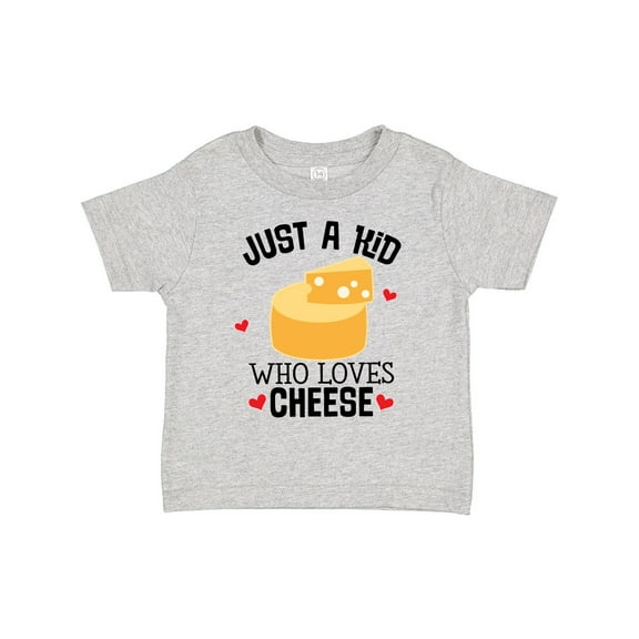 Inktastic Cheese Lover Kids Boys or Girls Toddler T-Shirt