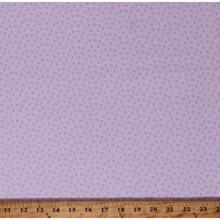 Cotton Hearts Allover Valentine's Day I Love You Pink Cotton Fabric Print by the Yard (644-PINK)