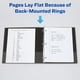 thumbnail image 5 of Carpeta de 3 anillas Avery Standard, anillos redondos de 1 pulgada, azul (paquete de 2), 5 of 8