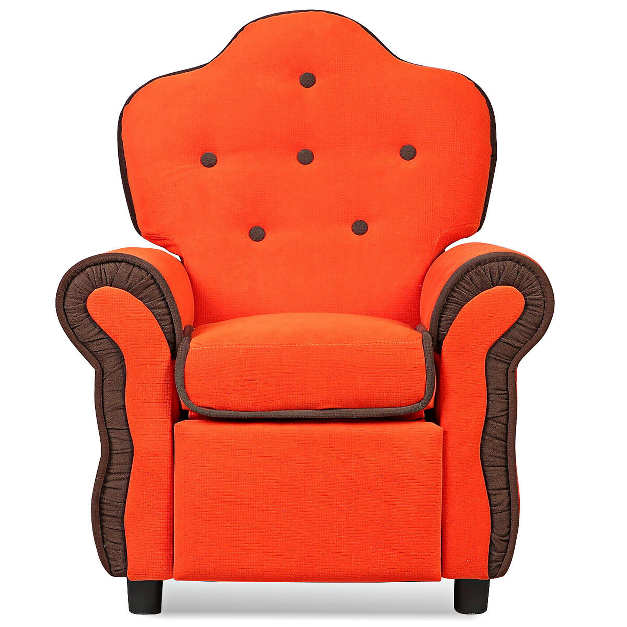 Goplus Comfortable Children Recliner Kids Sofa Chair Couch Orange