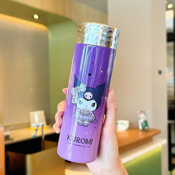 Taza térmica para niños Sanrio Kulomi, taza de agua para escuela primaria femenina, tetera especial para escuela para niñas, nuevo estilo 2024