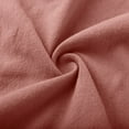 thumbnail image 6 of Hfnxid Womens Cotton Linen Tops Crew Neck Puff Long Sleeve Shirt Fashion Casual Loose Fit Top Spring Holiday Going Out Blouses-Pink, 6 of 6