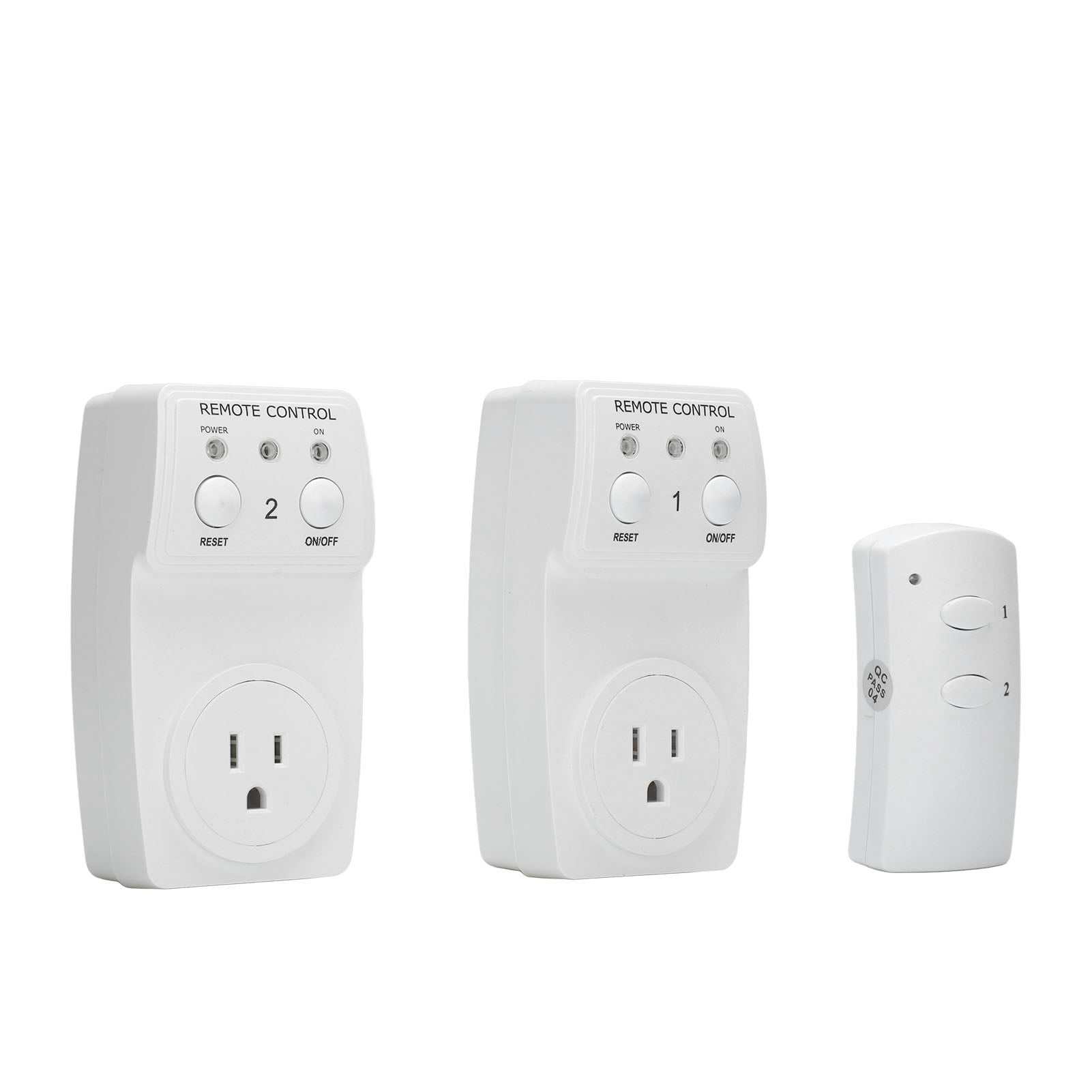 Remote Control Outlet Plug, Save Energy 1200W Easy Installation Intelligent  Electrical Outlet Switch ABS For Home 