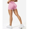 thumbnail image 4 of Women Workout Impact Shorts 2.5"/ 3.6"/ 4.5"/ 6" Scrunch Butt Lifting Gym Seamless Booty Biker Shorts Pink, 4 of 15