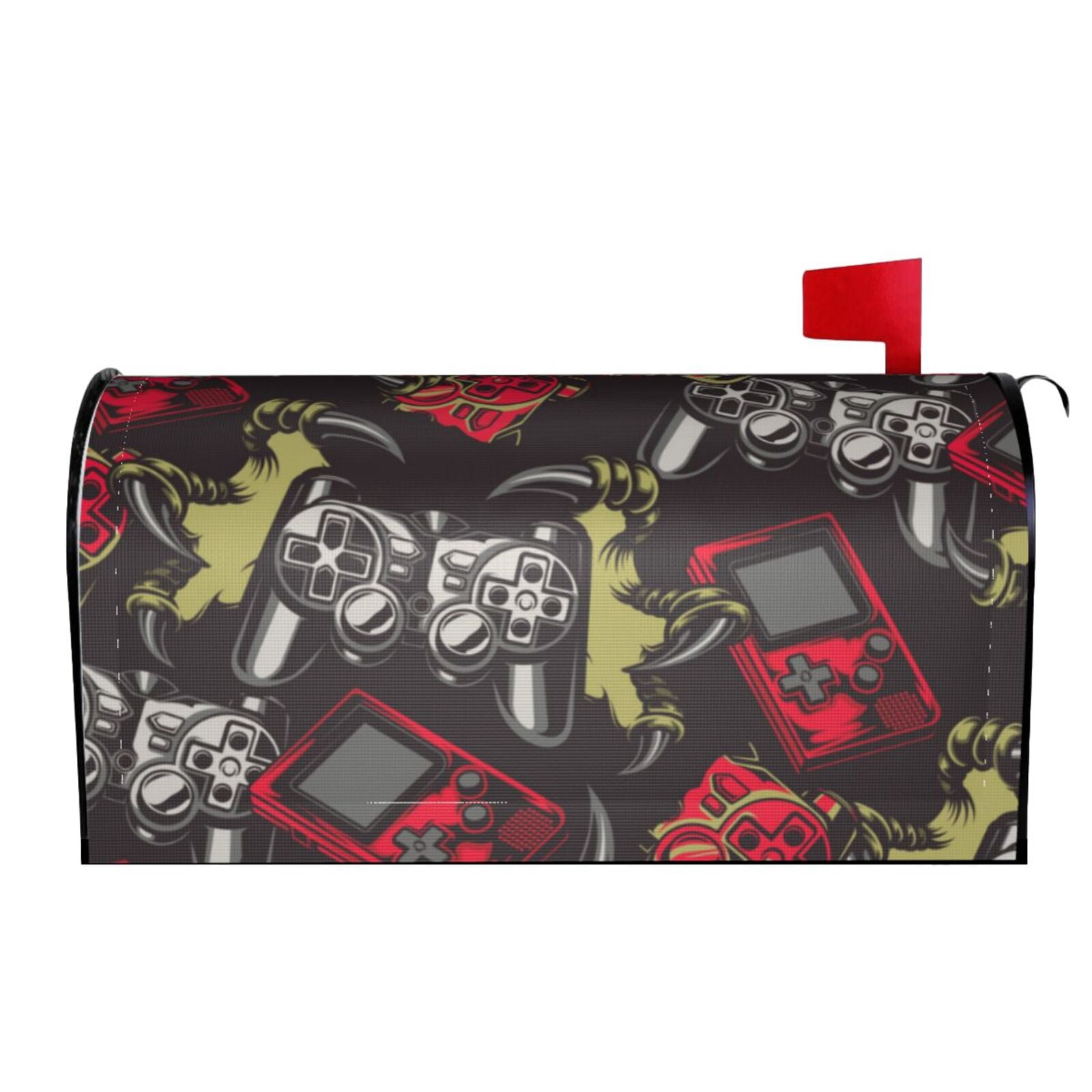 Picia Vintage Gaming Magnetic Mailbox Cover Standard Size-