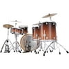 Mapex Pro M 5-Piece Crossover Drum Set with 22" Bass Drum Red Wood Fade