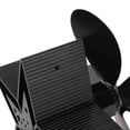 thumbnail image 3 of 4 Blade Thermal Heat Powered Wood Stove Fan Fireplace Accessory for Heat Distribution, 3 of 8