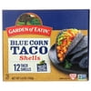 Garden of Eatin' Blue Corn Taco Shells - Blue Corn - Case of 12 - 5.5 Oz,