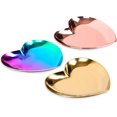 thumbnail image 1 of Bandeja de almacenamiento WEIHJMXG 3 piezas de acero inoxidable forma de corazón, 1 of 5