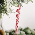 thumbnail image 5 of 6 Pcs Christmas Lollipop Ornament Plastic White And Red Candy Cane Decorations Christmas Tree Decor Pendant Christmas Party Home Decor Accessories Gif, 5 of 5