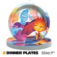 thumbnail image 6 of Elemental Party Supplies Decor Plates Fans Decorations Honeycomb Centerpieces Cake Toppers, 6 of 6