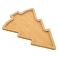 thumbnail image 4 of Tineasur Wood Christmas Tree Plate Khaki with Creative Design for Daily Snack and Nut Serving, 4 of 8