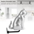 thumbnail image 5 of YAHHU LED Cat Night Light with 3 Color Temperatures, Stepless Dimmable Touch Control Rechargeable Decorative Animal Lamp, Ambient Lighting with Sound for Bedroom, 6.7 inches / 17.0 cm, 5 of 9