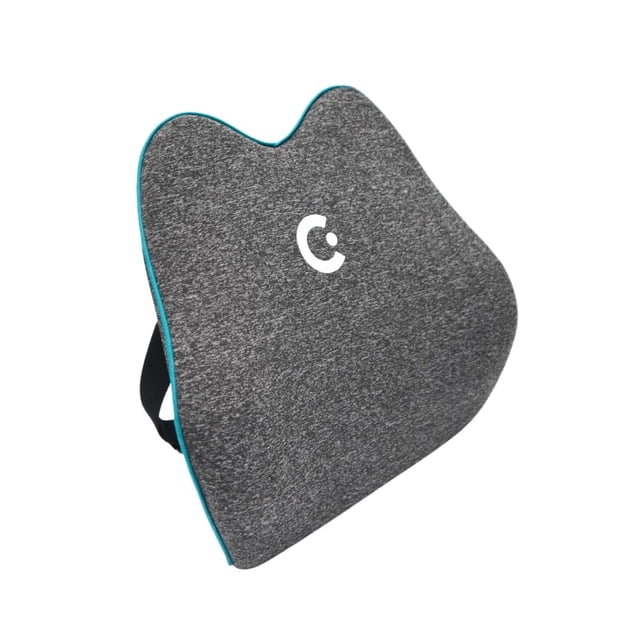 Cubii Cushii V2 Cojín de respaldo para alivio y soporte del dolor de espalda baja, ajuste universal para escritorio, oficina, cocina, sillas, cojines de sofá con soporte lumbar avanzado