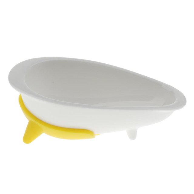 Tazón de Fuente Alimentador Fuente de Agua Accesorios de Doesticos de utilizar Elegante - Amarillo, se describe Gloria Cuenco del gato del perro del animal doméstico