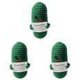 thumbnail image 1 of Papa Ganchillo Con Tarjeta Positiva Regalos para Amigos (pepino P), 1 of 2
