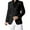 A_ Black, variant on Mwjwdo Men's Casual Suit Blazer Jackets Stand Collar Single Breasted Colorblock Blazers Sport Fashion Dress Coat for Prom Red M