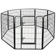 ZENY 39"H 8 Panels Heavy Duty Metal Pet Dog Exercise Pen Kennel Fence, Outdoor & Indoor