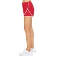 thumbnail image 3 of Expert Brand USA-Made Women's Oxymesh™ Fitness Athletic Shorts, Red, Small, 3 of 5
