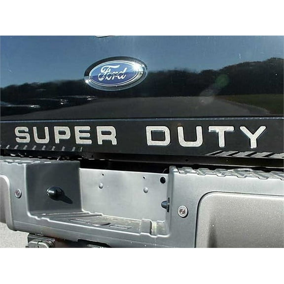 Stainless Steel Graphic Emblem 9Pc Fits 2008-2016 Ford Super Duty SGR48320 QAA