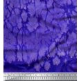 thumbnail image 3 of oneOone Polyester Lycra Purplish Blue Fabric Texture Panel Sewing Craft Projects Fabric Prints By Yard 56 Inch Wide, 3 of 3