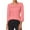 Pink, variant on UJNDER Women's Plus Size Tops for Everyday Wear Loose Fit Comfortable Casual Design for Spring Summer Fall GY1 XL