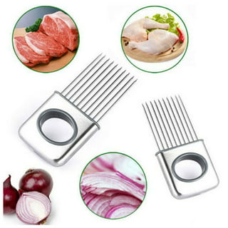 Tohuu Green Onion Slicer Green Onion Cutter Holder Slicer Vegetable For  Onion Tomato Lemon Meat Onion Cutting Tool Stainless Steel Cutting Kitchen  Gadgets enhanced 