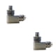 thumbnail image 2 of Scienceny Conector de aviación en forma de L de 8 núcleos, Ethernet aislante portátil IP67, conectores de aleación de alambre de tráfico ferroviario Type1 NO1, 2 of 6