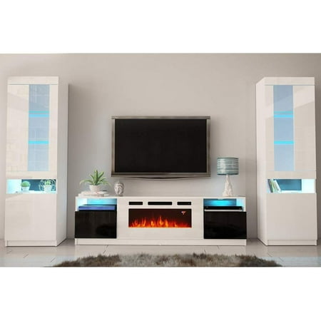 York Wh02 Electric Fireplace Modern Wall Unit Entertainment Center Com - Wall Unit Fireplace Tv Stand York Wh02 Electric Fireplace Modern Wall Unit Entertainment Center Com - Wall Unit Fireplace Tv Stand