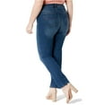 thumbnail image 2 of Style & Co Plus & Petite Women's Tummy-Control Slim-Leg Jeans, Faith, 28WP, 2 of 3